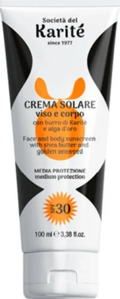 Karité Crema Solare Viso E Corpo SPF30 100ml