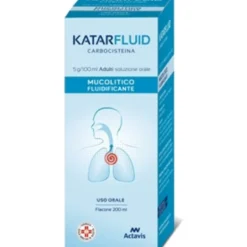 Katarfluid Adulti Orale Soluzione 200ml 5g/100ml