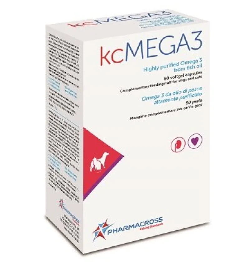 Kc Mega3 Mangime Complementare Cani/Gatti - 80 Perle