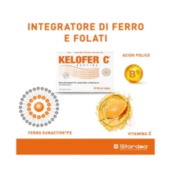 Kelofer C ferro e vitamine 14 bustine