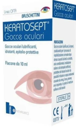 Keratosept gocce oculari lubrificanti idratanti 10ml