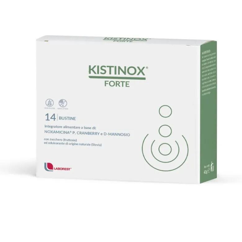 Kistinox Forte 14 Bustine 3g - Integratore Benessere Vie Urinarie