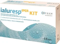 Kit Ialuresp Iper 15 Flaconcini Monodose da 5 ml + Atomizzatore Nasale 3 ml