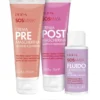 Kit Sos Mask Crema Pre Mascherina 75ml + Crema Post Mascherina 75ml + Fluido Detergente 50ml