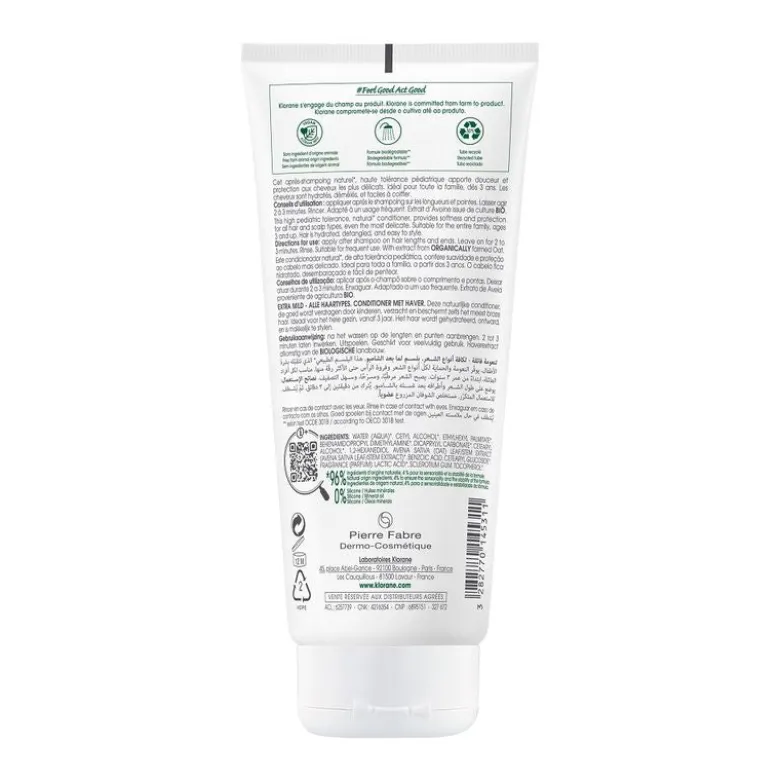 Klorane Balsamo All’Avena Bio Delicato Protettivo 200ml