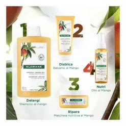 KLORANE Balsamo al Mango capelli secchi 200ml