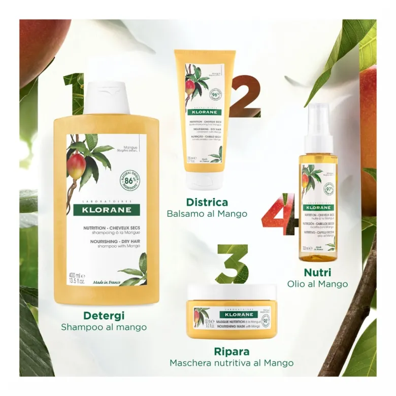 KLORANE Balsamo al Mango capelli secchi 200ml
