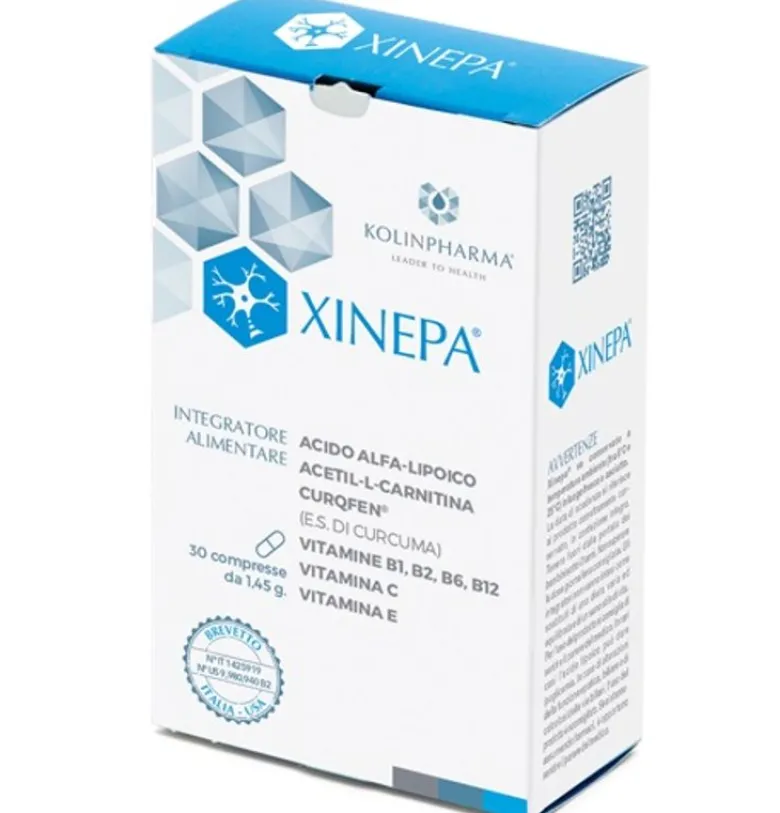 Kolinpharma Xinepa utile nel trattamento delle neuropatie periferiche 30 compresse