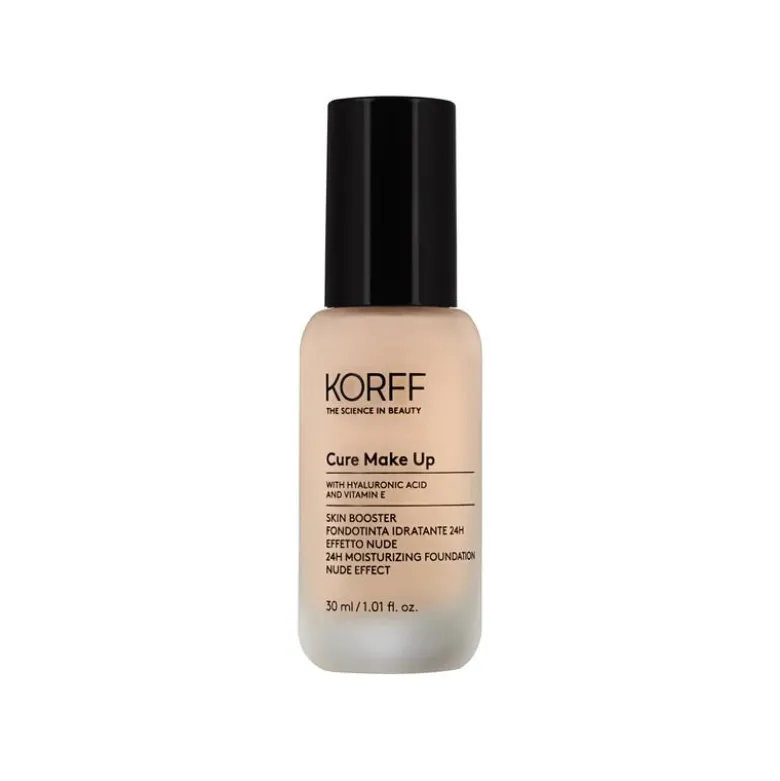 Korff Skin Booster fondotinta idratante 24h effetto nude 04 30ml