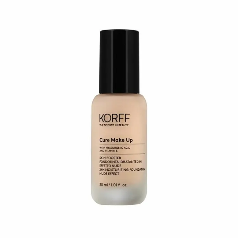 Korff Skin Booster fondotinta idratante 24h effetto nude 04 30ml