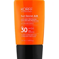 Korff Sun Secret AIR SPF30 Fluido Ultralight Viso 50ml