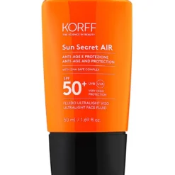 Korff Sun Secret AIR SPF50+ Fluido Ultralight Viso 50ml