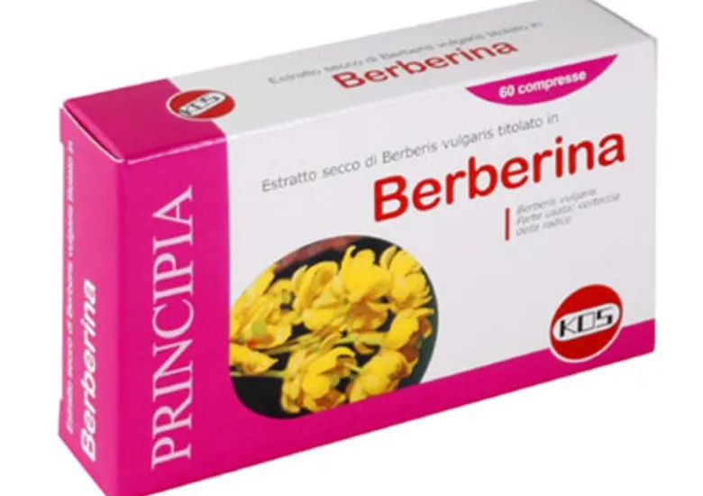 Kos Berberina Estratto secco per la funzione epatica e digerente 60 compresse