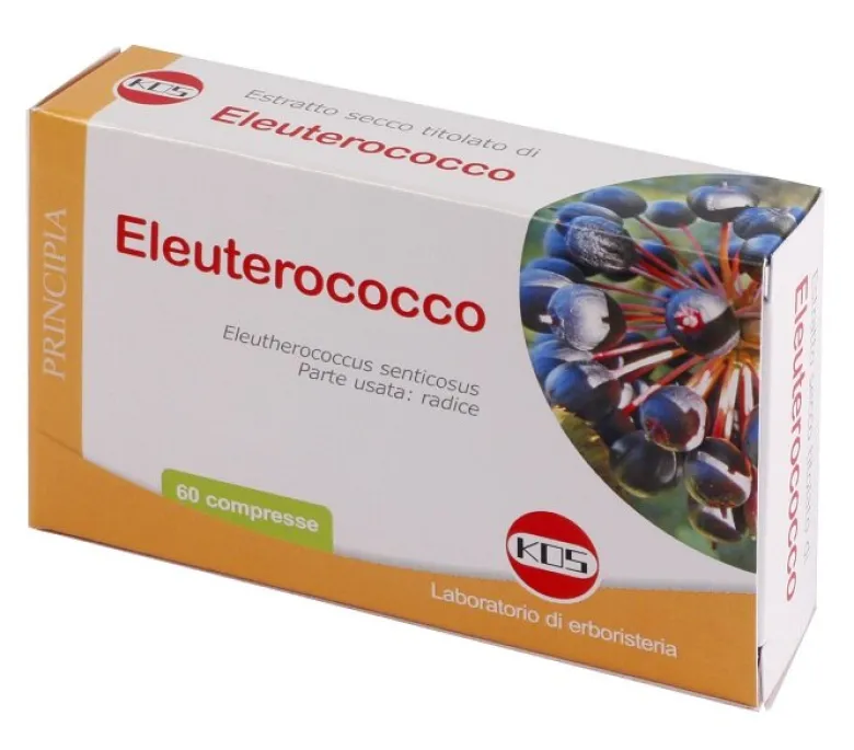 Kos Eleuterococco Estratto secco integratore alimentare 60 compresse