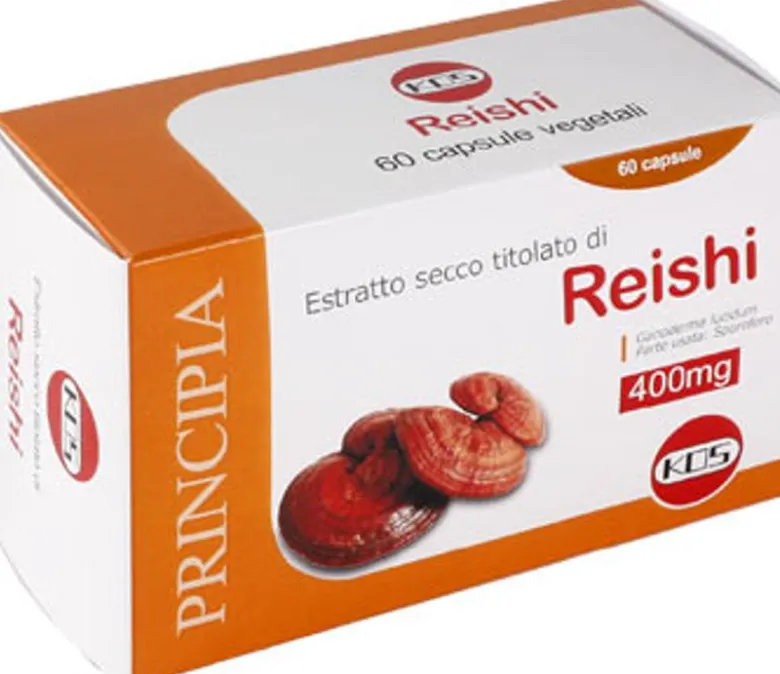 Kos Reishi estratto secco integratore alimentare 60 capsule