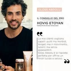 Kérastase Gloss Absolu Conditioner Insta Glaze per capelli tendenti al crespo 250ml