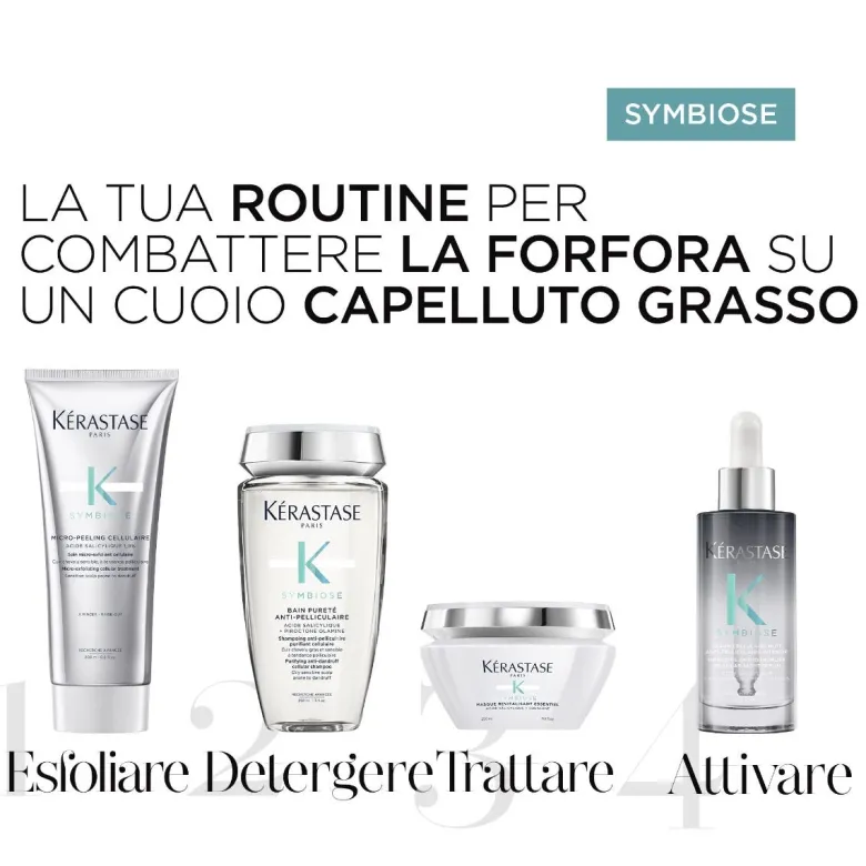 Kérastase Paris Symbiose Trattamento Micro-esfoliante Micro-Peeling Cellulaire 200ml