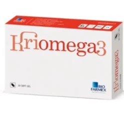 Kriomega 3 per il benessere cardiovascolare 30 capsule softgel