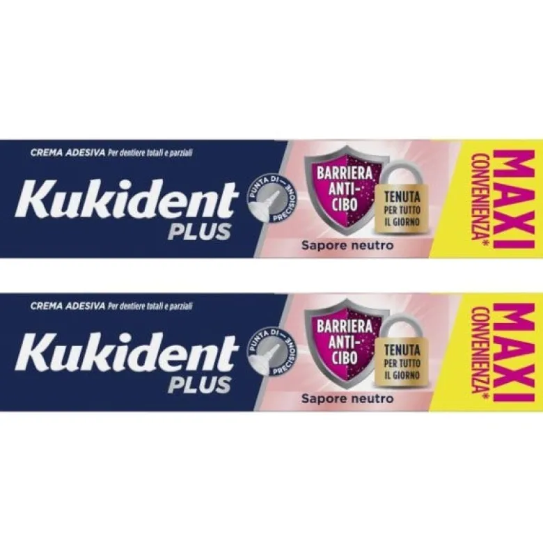 Kukident Bipacco Barriera Anti Cibo Neutro 57 g