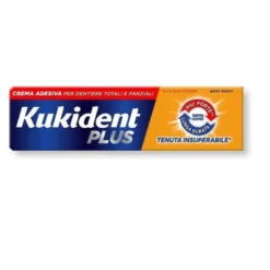 Kukident Plus Doppia Azione crema adesiva 40g