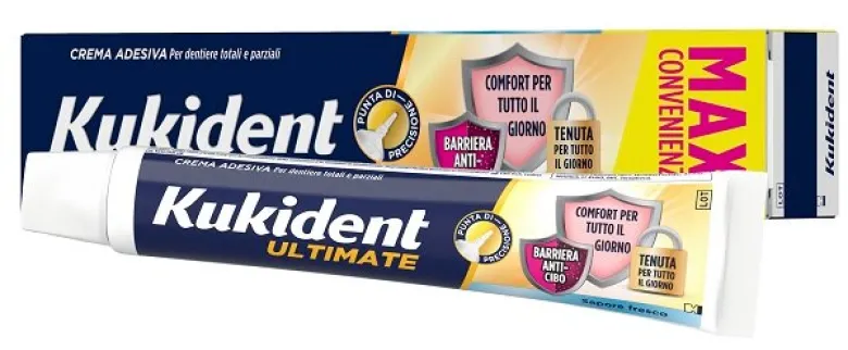 Kukident Ultimate Fresco Crema Adesiva 40g
