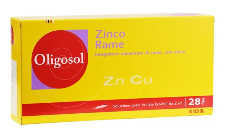 Labcatal Oligosol Zinco e Rame 28 fiale