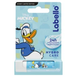 Labello Hydro Care Disney Limited Edition Donald Duck Burrocacao Labbra Idratante Con Spf15 4,8g