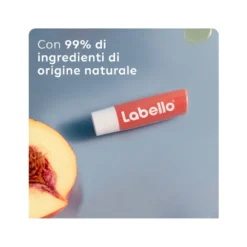 Labello Peach Shine Burrocacao Labbra Colorato E Idratante All'aroma Di Pesca 4,8g