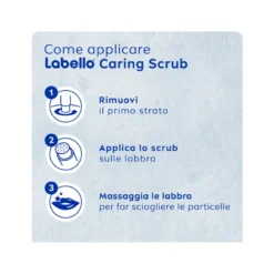 Labello Scrub Idratante Aloe Vera Balsamo Labbra Con Particelle Esfolianti E Aloe Vera 4,8g