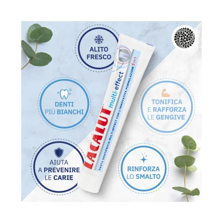 Lacalut Multi-Effetto pasta dentifricia 75ml