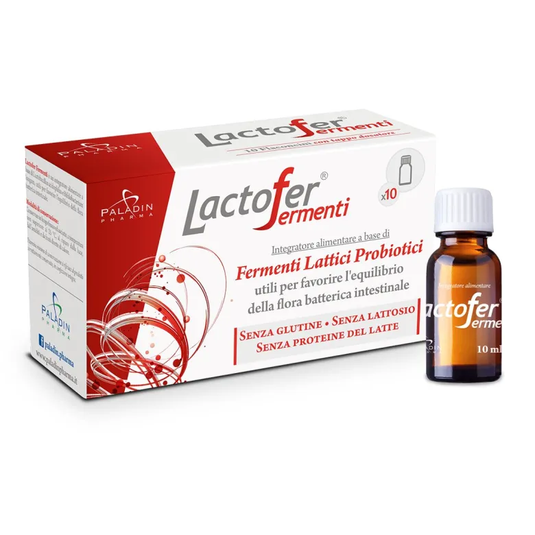Lactofer Fermenti Lattici 10 flaconcini