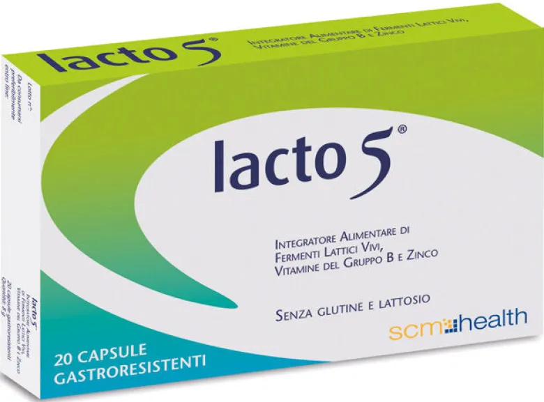 Lacto 5 fermenti lattici 20 capsule