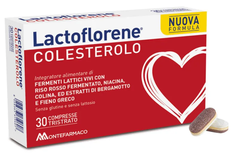 Lactoflorene Colesterolo integratore alimentare 30 compresse