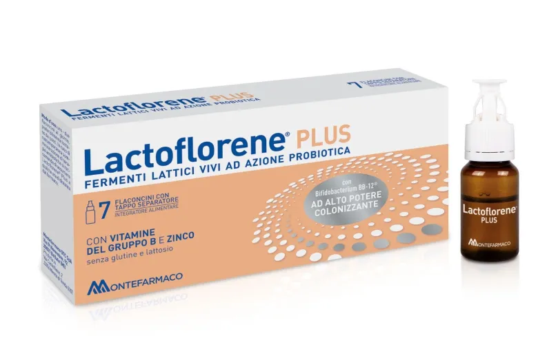 Lactoflorene Plus 7 Flaconcini 10ml - Riequilibrio Flora Intestinale