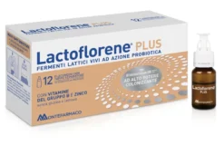 Lactoflorene Plus 12 flaconcini integratore di fermenti lattici vivi