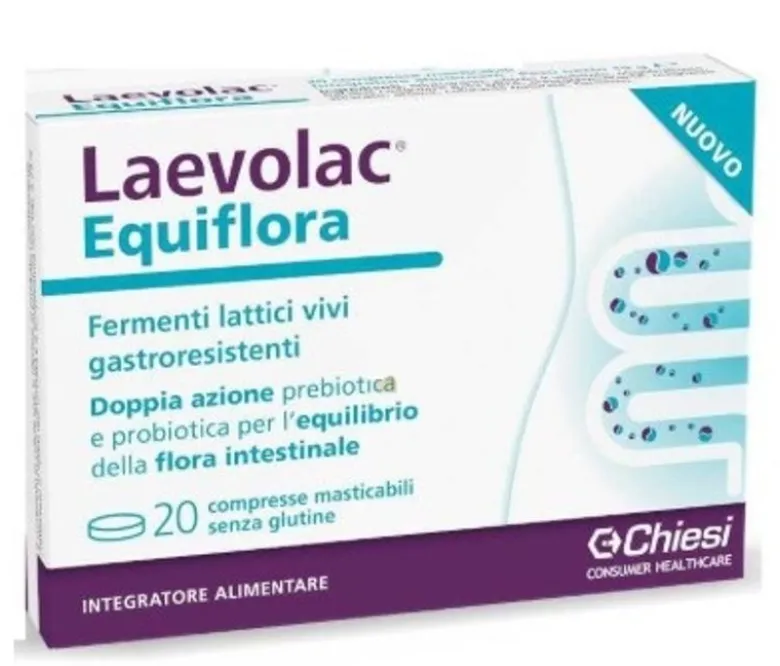 Laevolac Equiflora fermenti lattici vivi gastroresistenti 20 compresse