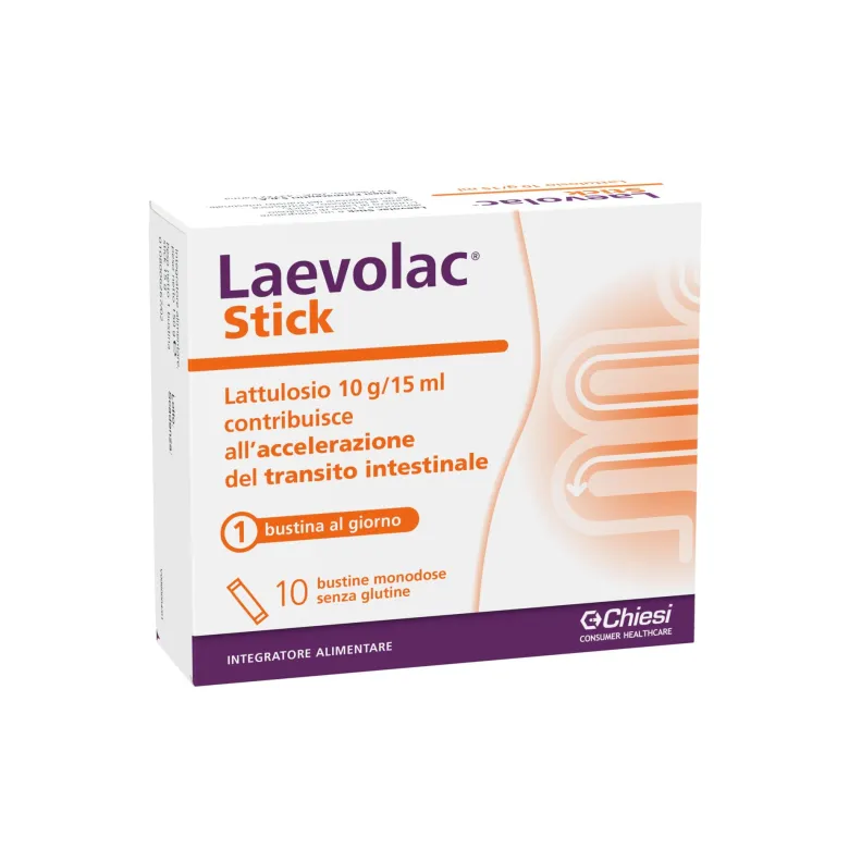 Laevolac Stick 10 Bustine - Integratore Benessere Intestinale