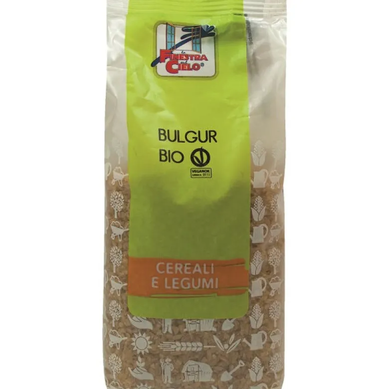 La Finestra Sul Cielo Bulgur Grano Spezzato Precotto Bio 500g