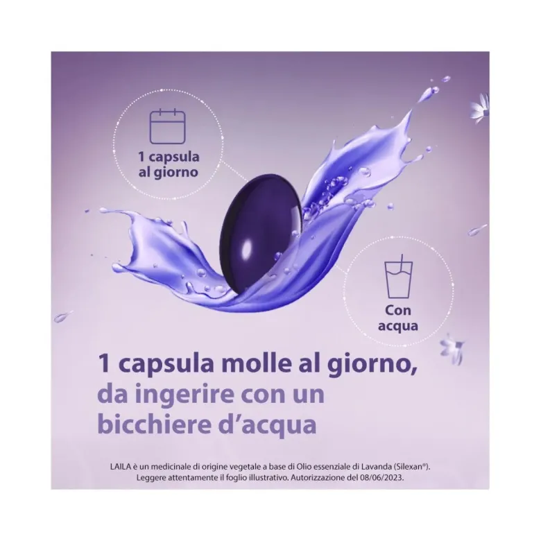 Laila Per Ansia Lieve 28 capsule molli