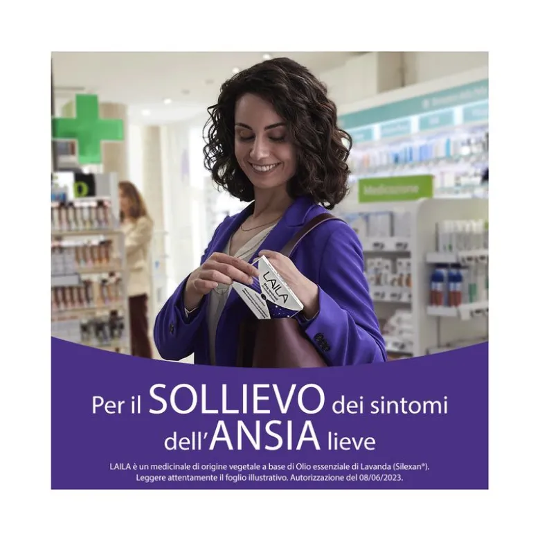 Laila Per Ansia Lieve 14 Capsule Molli