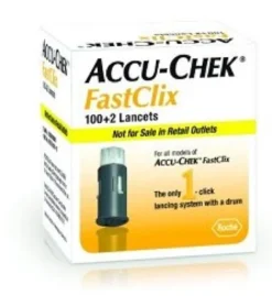 100+2 lancette Accu Chek Fast Clix
