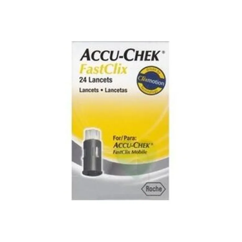 24 lancette Accu Chek Fastclix