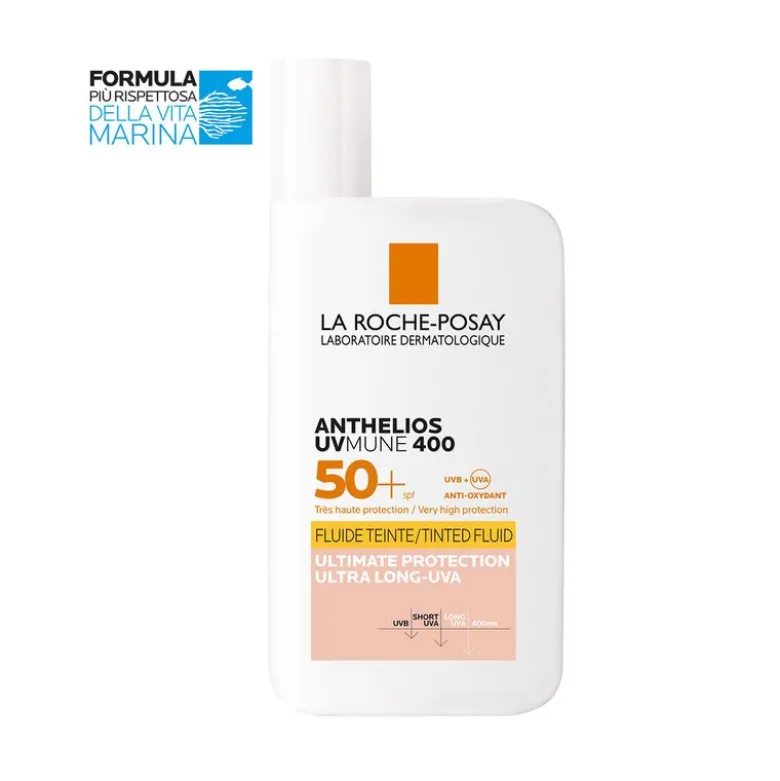La Roche-Posay Anthelios UVMune 400 Tinted Fluid SPF50+ fluido solare colorato 50ml