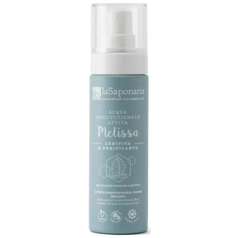 La Saponaria Acqua Costituzionale Attiva Melissa lenitiva e purificante 50ml