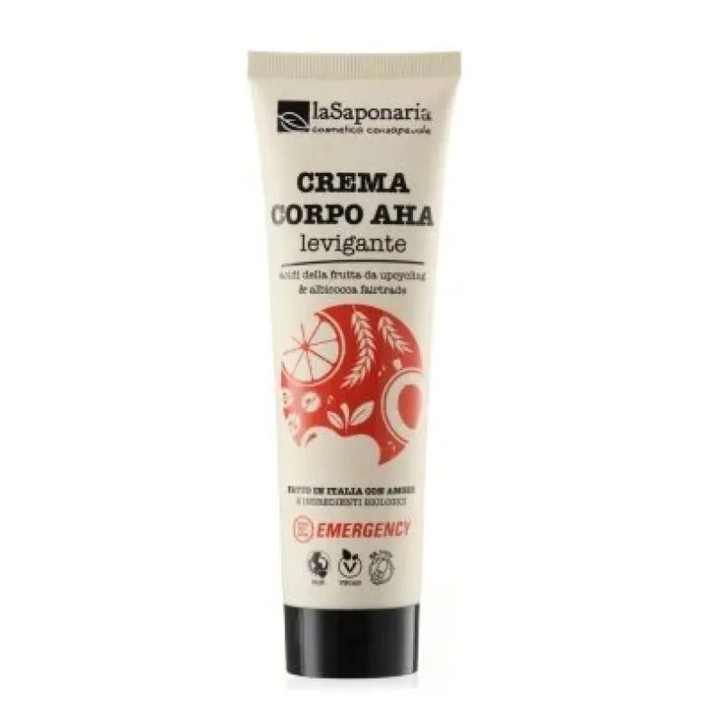 La Saponaria Emergency Crema Corpo AHA Levigante 150ml