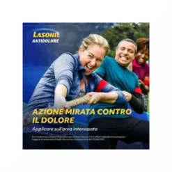 Lasonil Antidolore Gel Antidolorifico e Antinfiammatorio per Dolori Muscolari e Articolari Tubo 120g