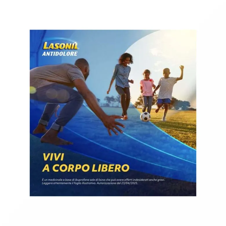 Lasonil Antidolore Gel Antidolorifico e Antinfiammatorio per Dolori Muscolari e Articolari Tubo 120g