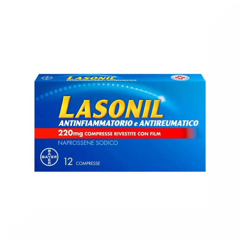 Lasonil Antidolorifico e Antinfiammatorio contro Dolore Muscolare e Articolare 12 Compresse