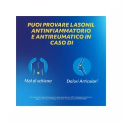 Lasonil Antidolorifico e Antinfiammatorio contro Dolore Muscolare e Articolare 24 Compresse
