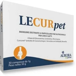 Lecurpet utile per cani e gatti in caso di osteoartrite 30 compresse
